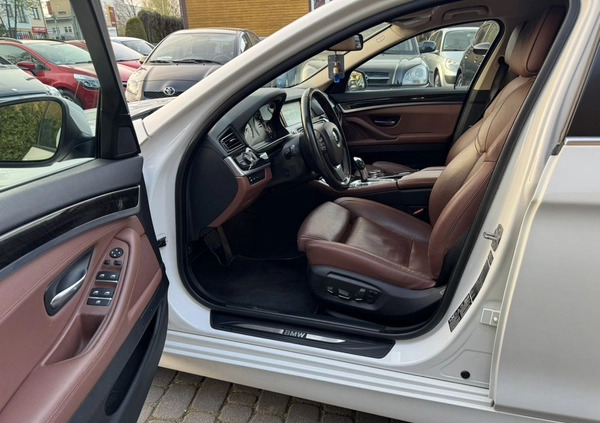 BMW Seria 5 cena 74900 przebieg: 297200, rok produkcji 2014 z Siemiatycze małe 67